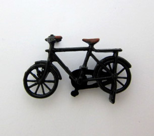 Fahrrad schwarz 50mm